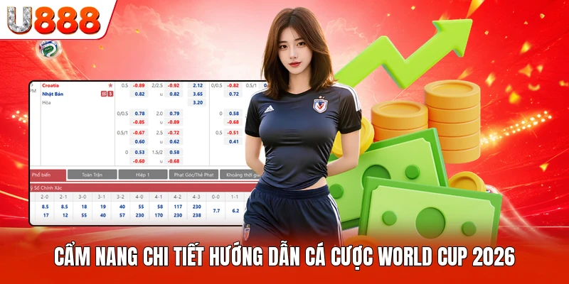 Cẩm nang chi tiết hướng dẫn cá cược World Cup 2026