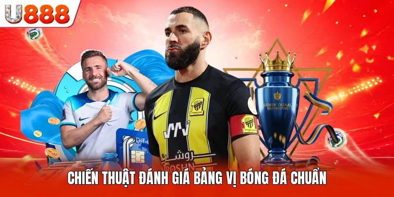 Chiến thuật đánh giá bảng vị bóng đá chuẩn