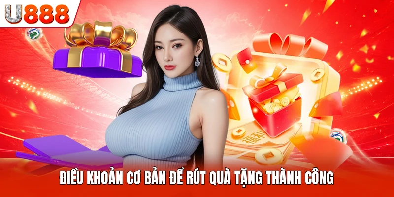 Điều khoản cơ bản để rút quà tặng thành công