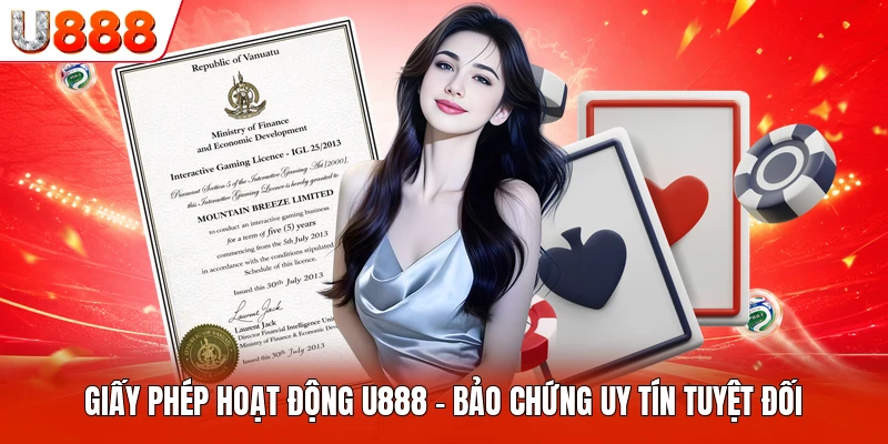 Giấy Phép Hoạt Động U888