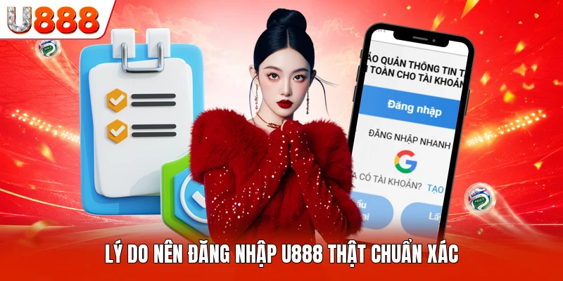 Lý do nên đăng nhập U888 thật chuẩn xác