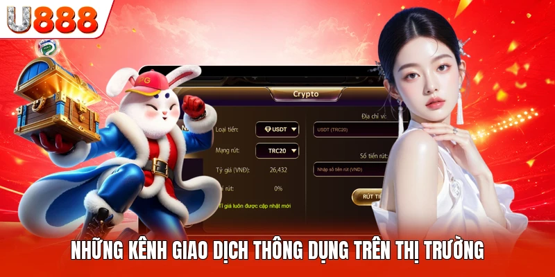 Những kênh giao dịch thông dụng trên thị trường
