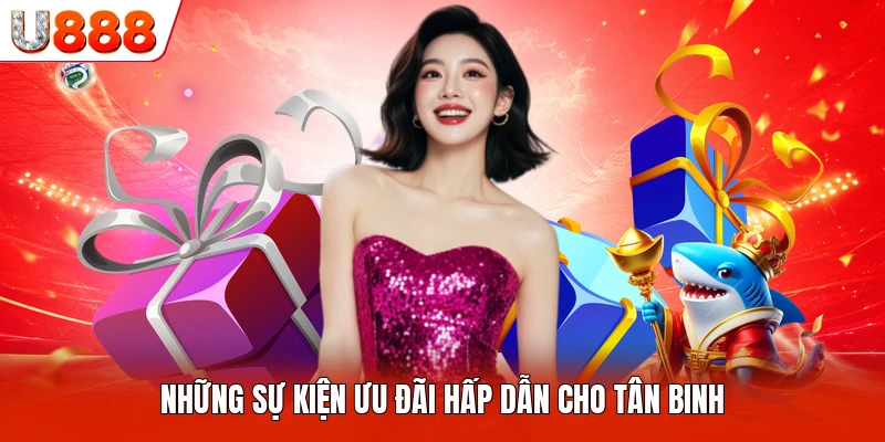 Những sự kiện ưu đãi hấp dẫn cho tân binh
