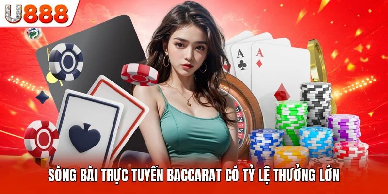 Sòng bài trực tuyến Baccarat có tỷ lệ thưởng lớn