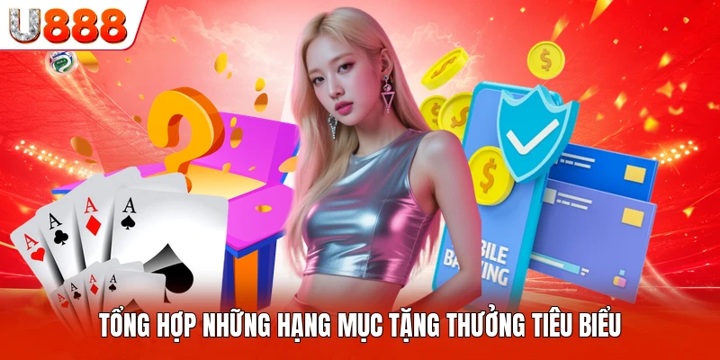 Tổng hợp những hạng mục tặng thưởng tiêu biểu